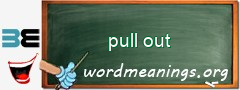 WordMeaning blackboard for pull out